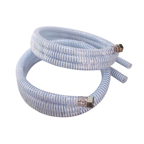 Screw thread transparent suction & overflow hose